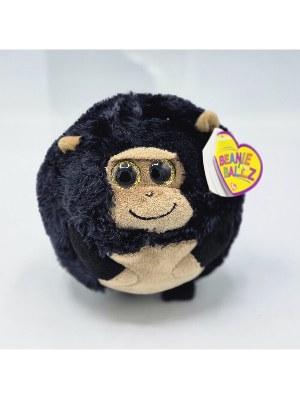 TY Beanie Ballz Tank Ape Gorilla 5โ Plush Stuffed Animal Toy
